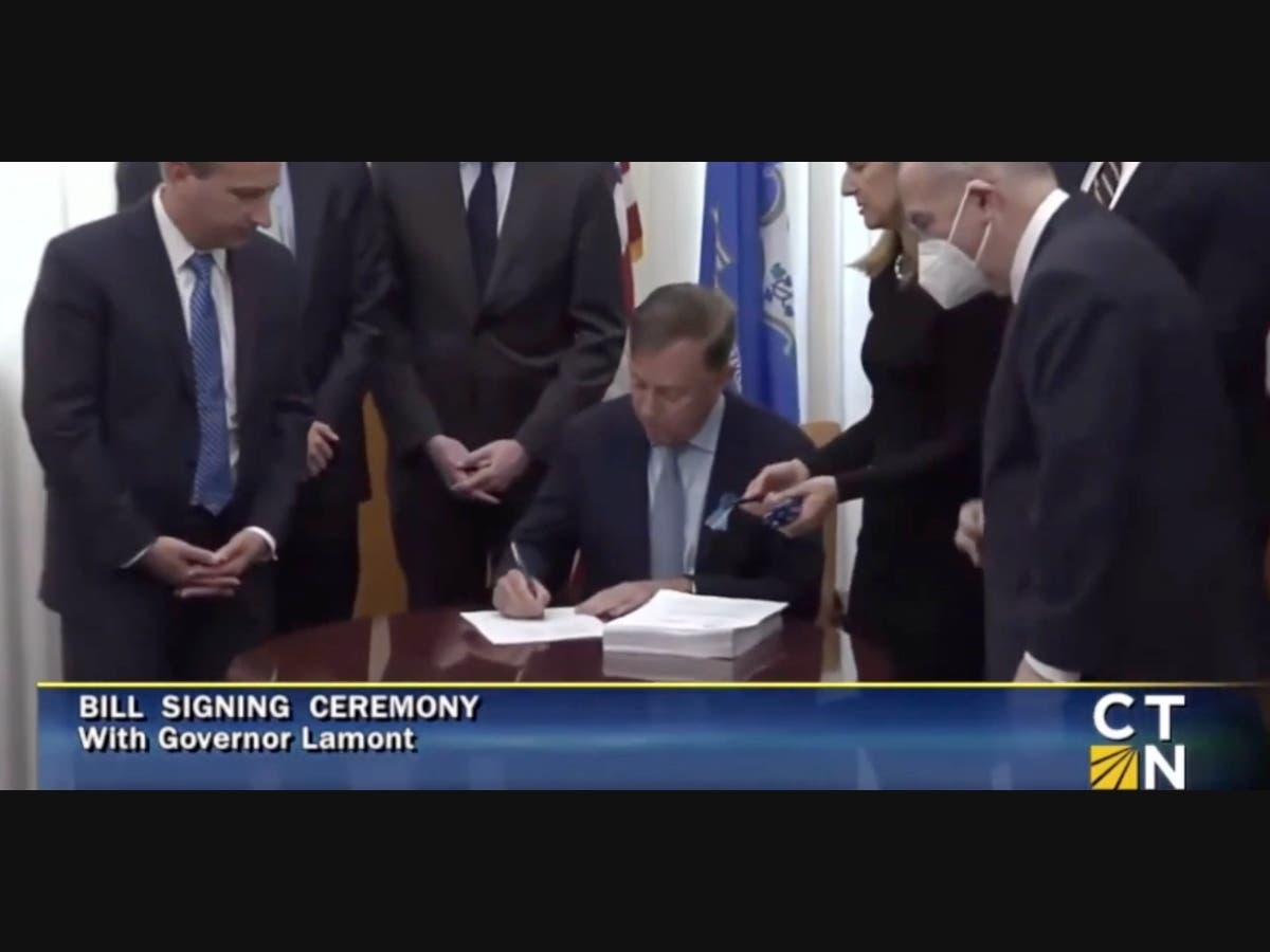 Gov. Ned Lamont signed Connecticut's budget adjustment bill into law May 9.