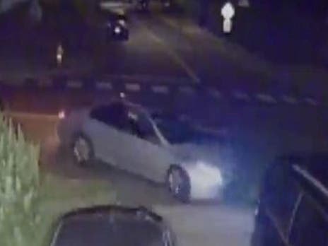 A resident was seriously injured by a suspected thief, according to police. The department released a photo of a suspected getaway vehicle.