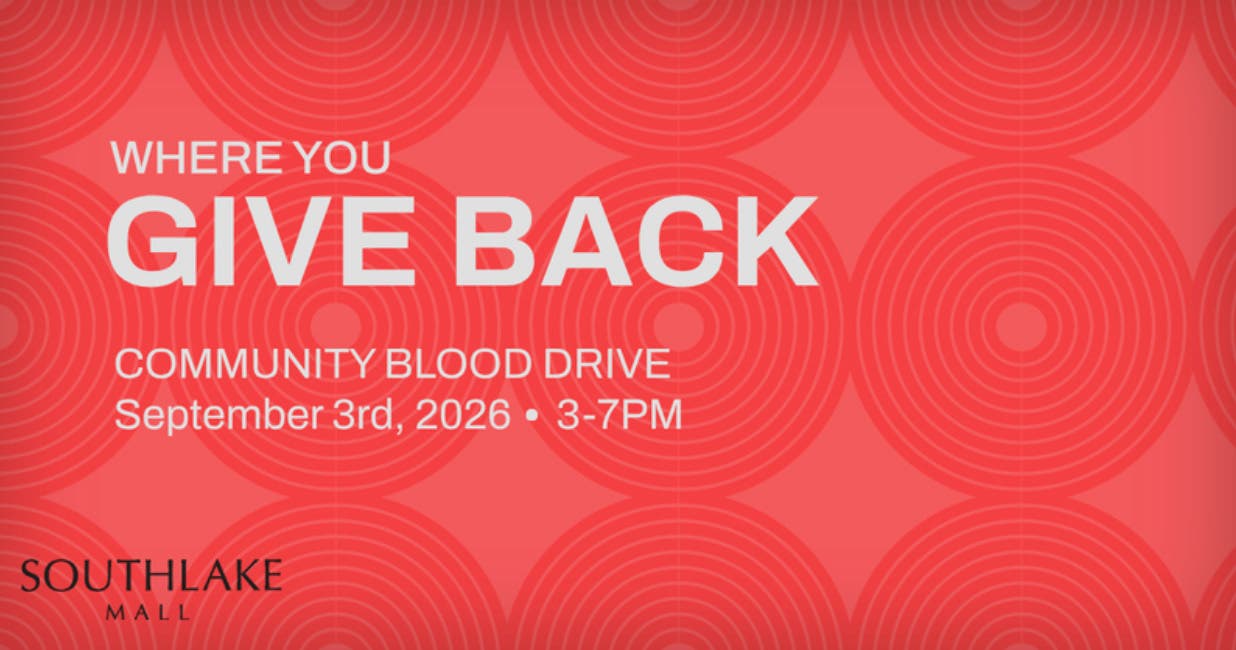September Community Blood Drive at Southlake Mall
