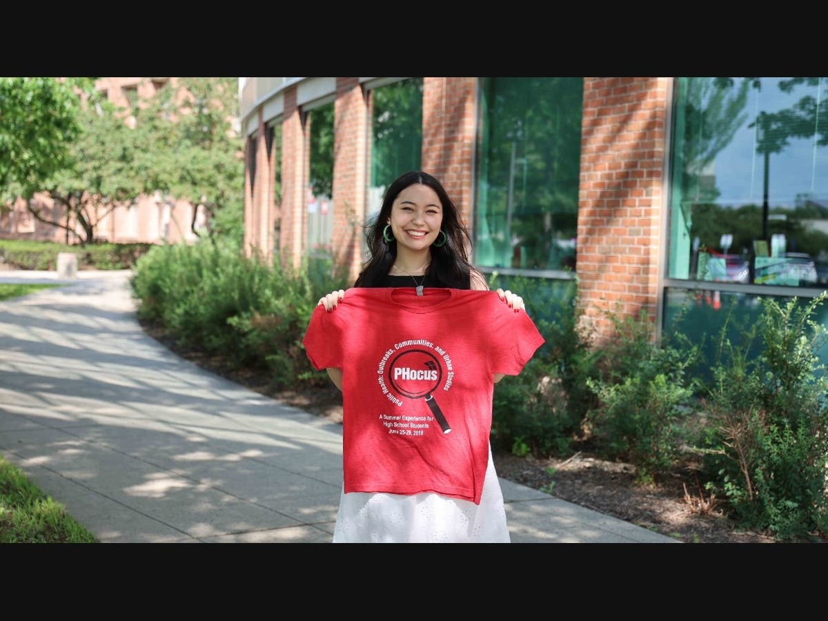 Eight years after participating in PHocus, Lindsey Luper is a master of public health student at the Rutgers School of Public Health, concentrating in social and behavioral health sciences.