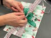 Participants learned a "double ribbon" technique.
