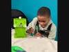 Personalizing a trash to treasure bird house 