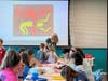 Attendees Learn About Keith Haring's Artistic Style