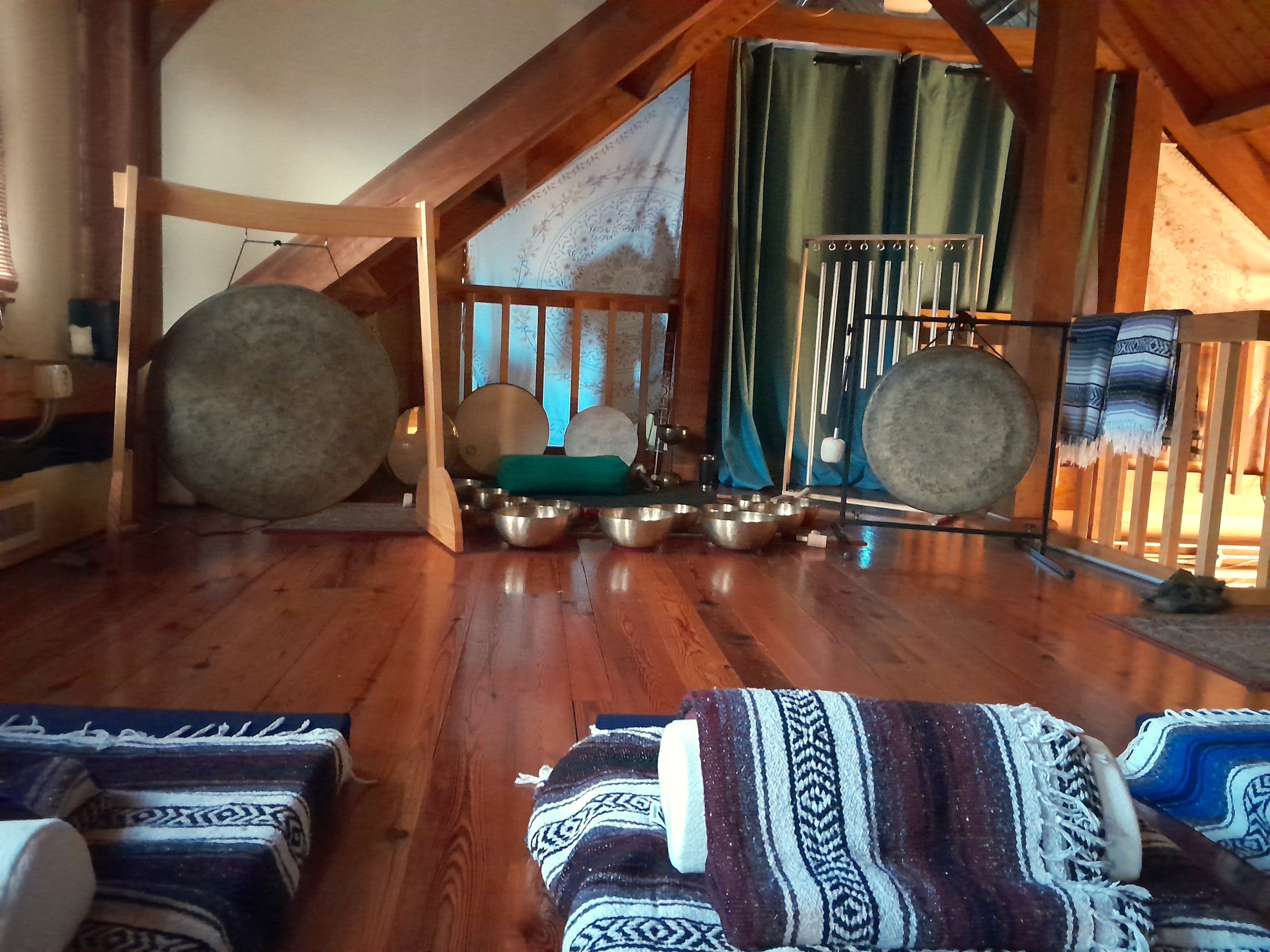 Group Sound Journey @ Dotties Pilates in Matiituck
