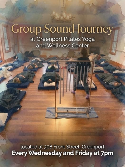 Group Sound Journey @ Greenport Pilates, Yoga & Wellness
