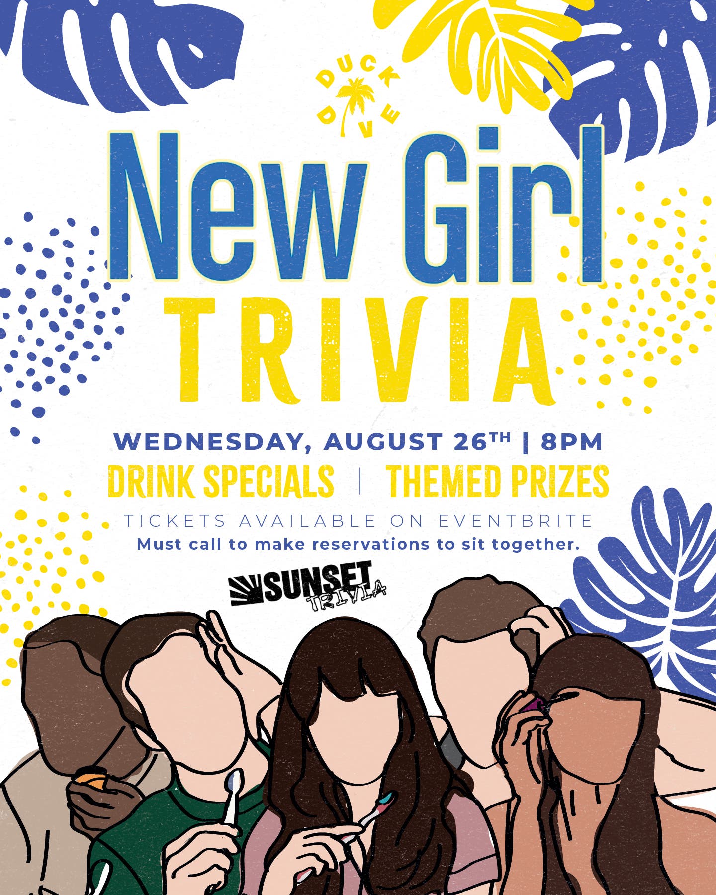Duck Dive New Girl Trivia