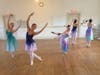 Students in the Marblehead School of Ballet's Summer Dance Intensive rehearse  in preparation for a performance.