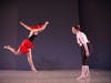 The North Shore Civic Ballet's dancers, Mia Chung and Mollie Frederiksen, perform 'Mir'.  