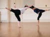 Dancers study modern dance technique with Ivan Korn.