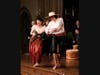 Guest performer, Carlos Fittante, artistic director of BALAM Dance Theatre dances with BALAM’s principal ballerina, Robin Gilbert, performs the Peruvian suite of dances Huicho (feathers), Lanchas Duet, from the late eighteenth century.  