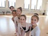 Students pose in a Theater Arts Workshop at the Marblehead School of Ballet.  