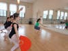 Martial arts master Leda Elliot, an international gold medalist, taught the class, Martial Arts and Dance Fusion, featuring the Chinese martial arts fan in the Marblehead School of Ballet’s Summer Dance Intensive 2025.