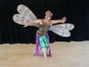 BALAM Dance Theatre’s Carlos Fittante performs the Balinese Dragonfly Welcome Dance. 