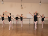 Students prepare to dance at Marblehead School of Ballet.