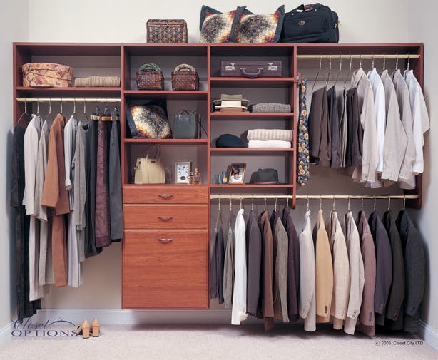 Organized closet