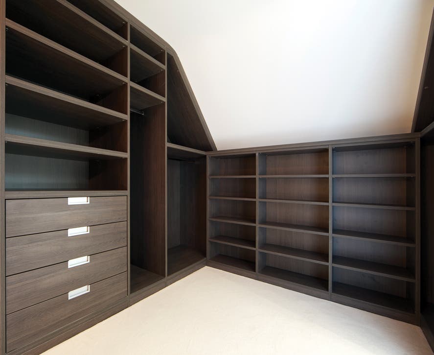 Attic closet Attic closet