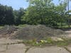 Wasted gravel eye sore dumped by Public Works