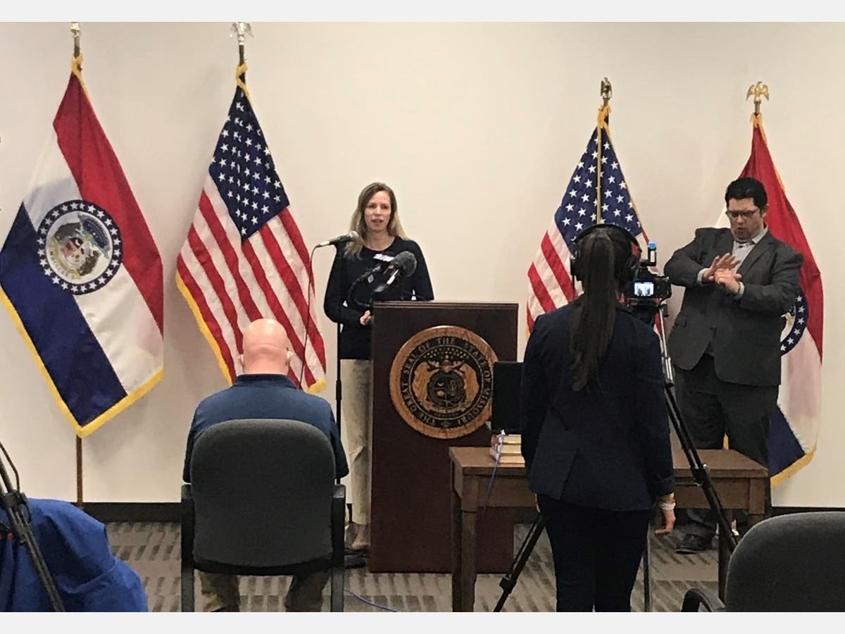 Operation Food Search's Executive Director Kristen Wild recently spoke at a news conference about the generous grant.