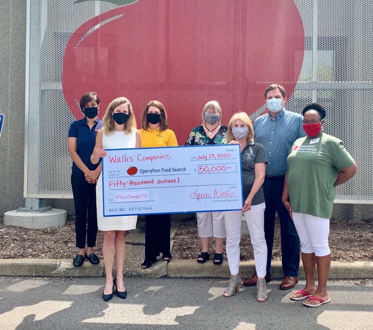 Wallis Companies create fundraising campaign to benefit OFS's summer meal programs.