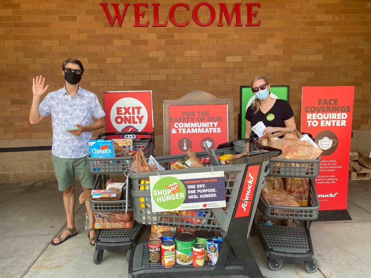 Shop Out Hunger Day is a summertime event designed to alleviate the area's food insecurity.