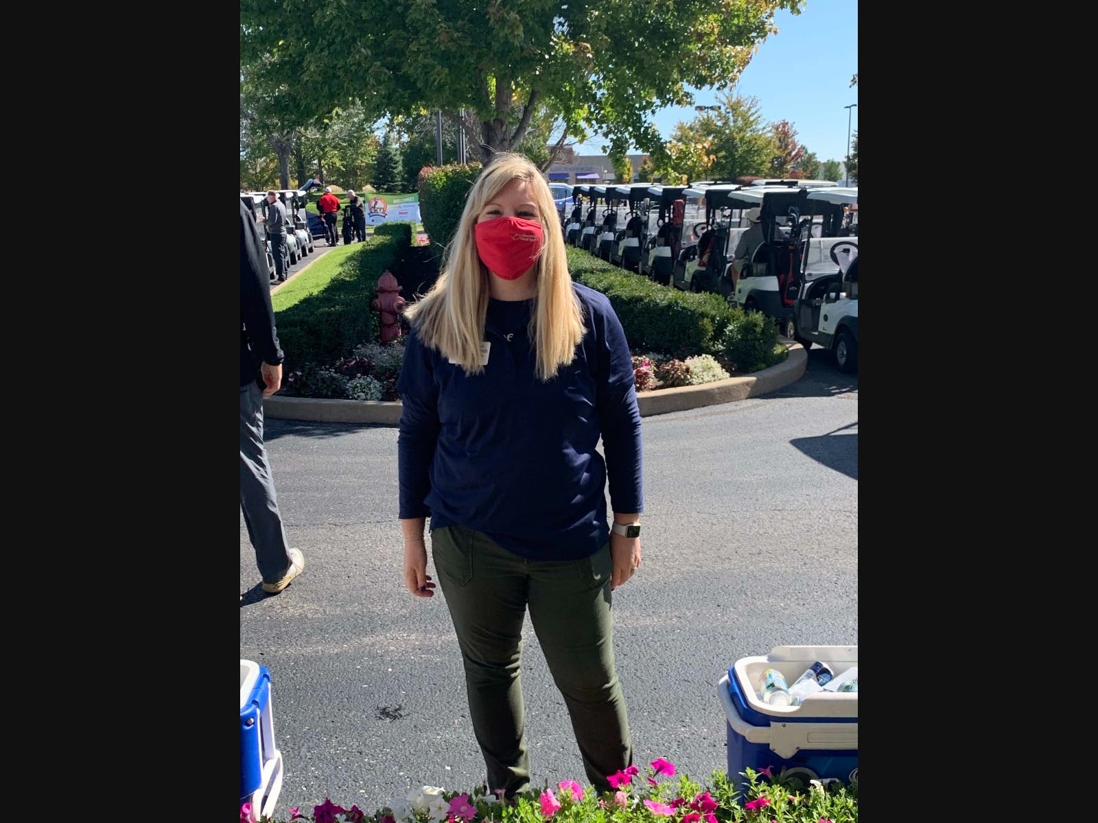 Pictured is OFS's Development and Volunteer Manager Katie Schneider