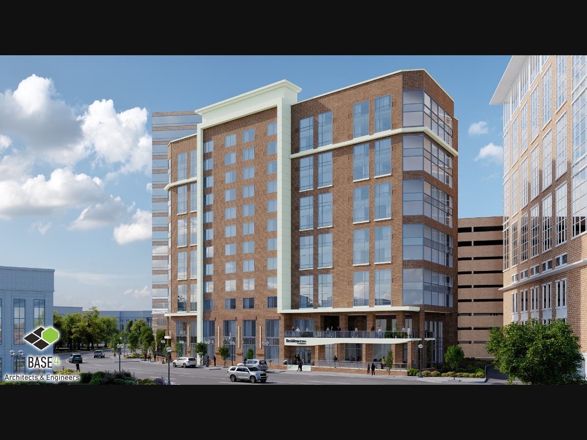 The Residence Inn is the first hotel built in Clayton since 1990.