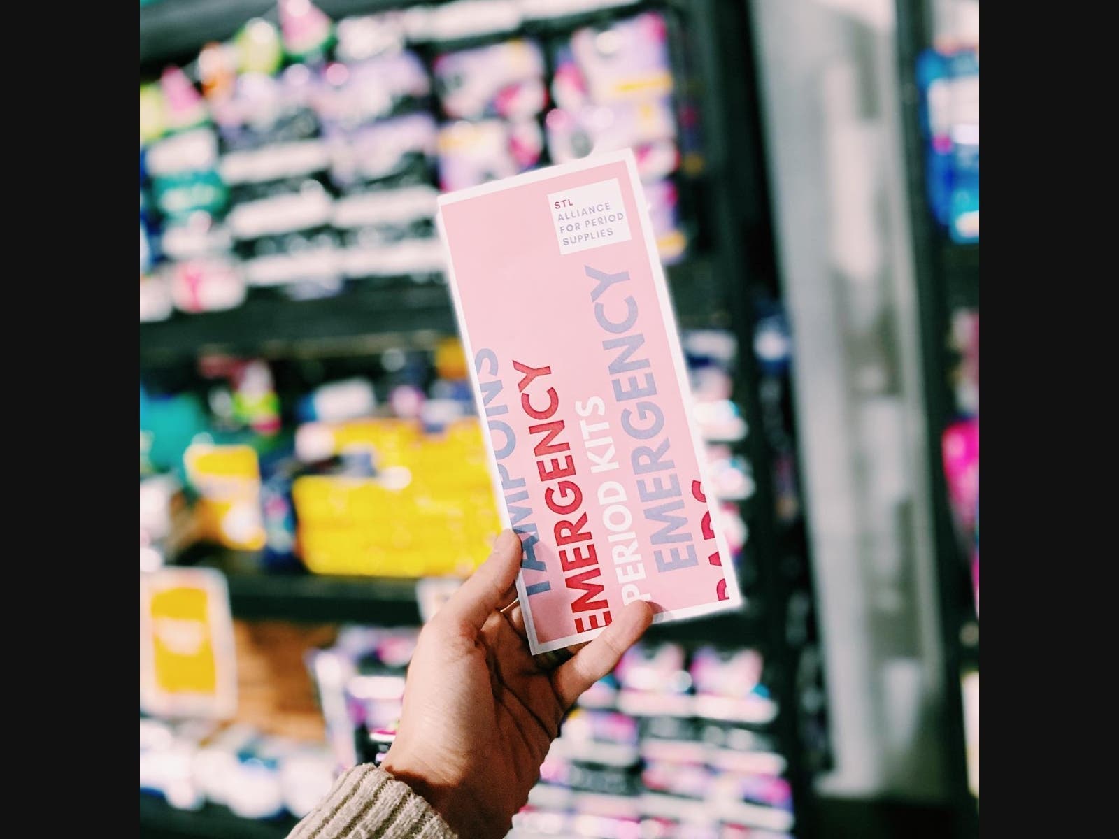 Period Poverty Awareness Week runs May 24 through May 30.