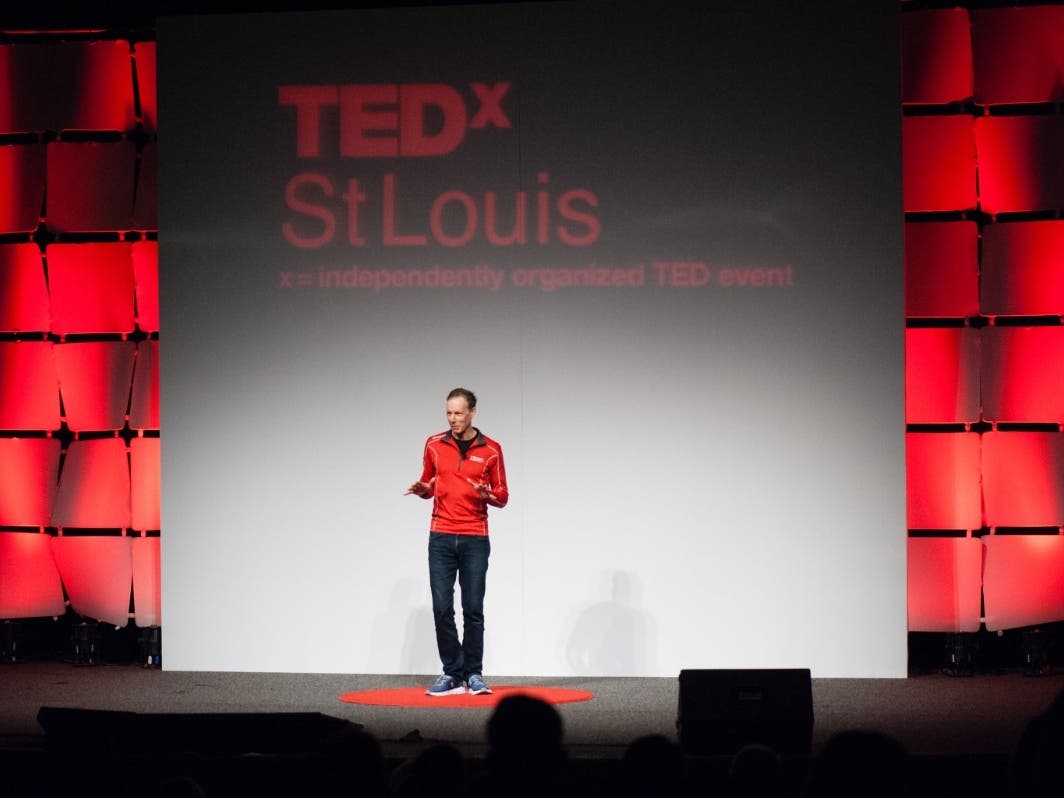 Pictured is Jim McKelvey, Serial Entrepreneur and CEO of Square/Invisibly, who gave a TED talk titled “The Innovation Stack: Building an Unbeatable Business One Crazy Idea at a Time.”