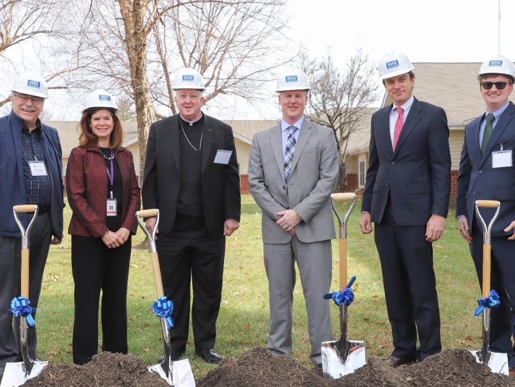 CRSS recently broke ground on its new Mother of Perpetual Help memory care community expansion.