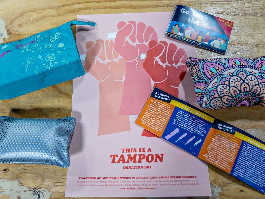 The new period supply partners will distribute a total of 6,000 period kits annually.