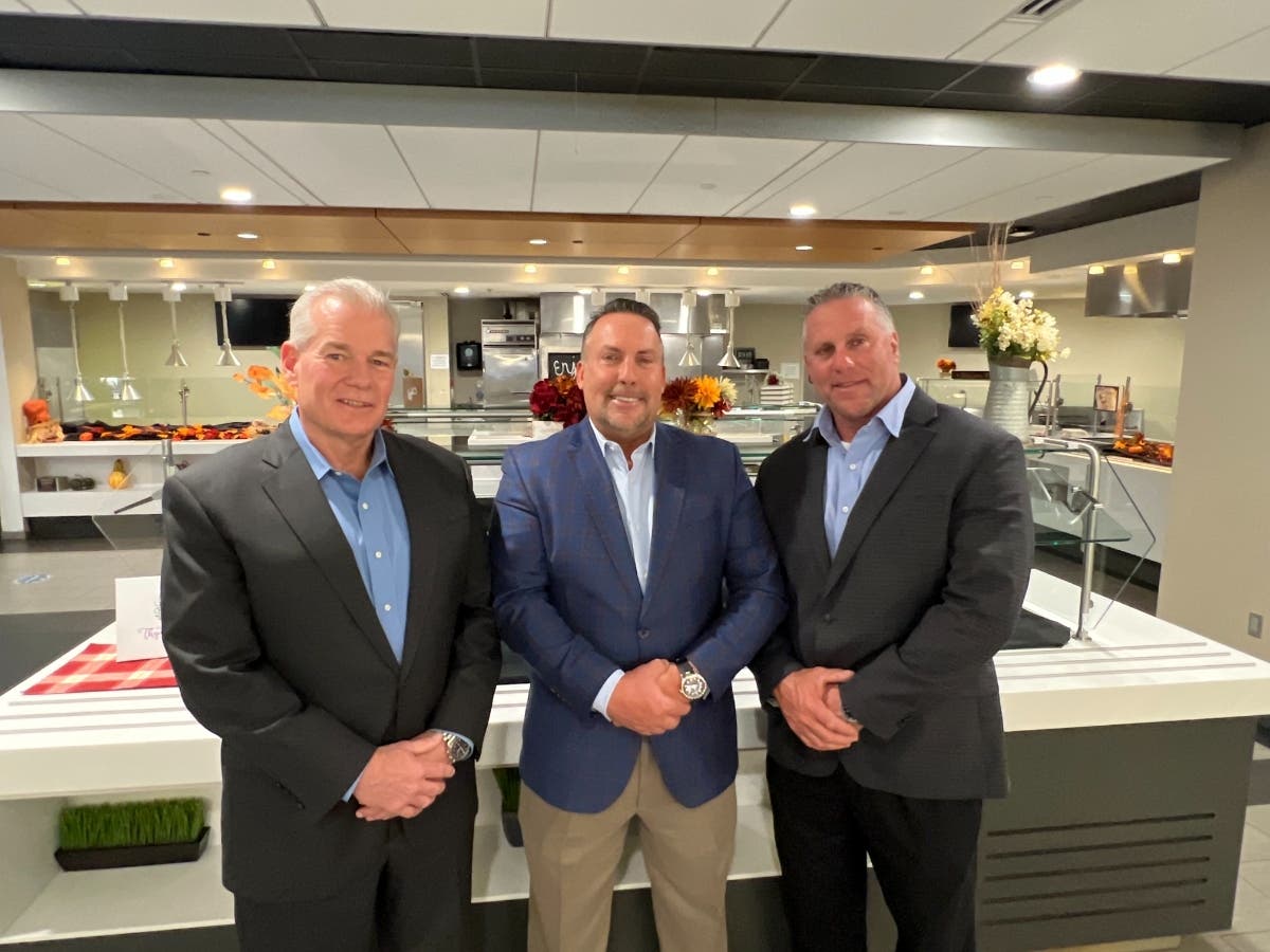 Pictured from left to right are Jim Schweppe, Brian Porembski and Greg Porembski.