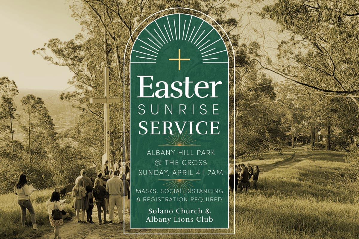 Apr 4 Easter Sunrise Service Albany Hill Cross Albany CA Patch