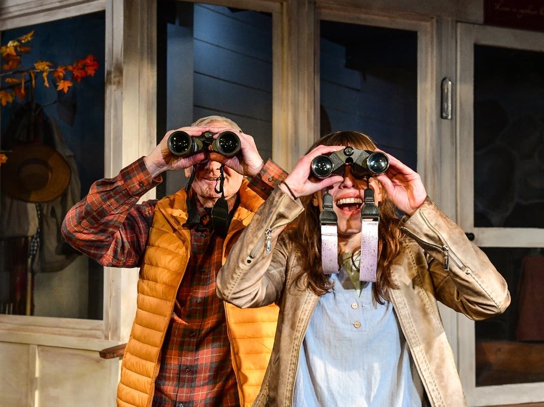 John Judd and Cassidy Slaughter-Mason in A Red Orchid Theatre’s Chicago premiere of "Birds of North America."
