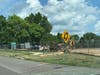 Clearing the site of the proposed Wawa being built on the former TD Bank location