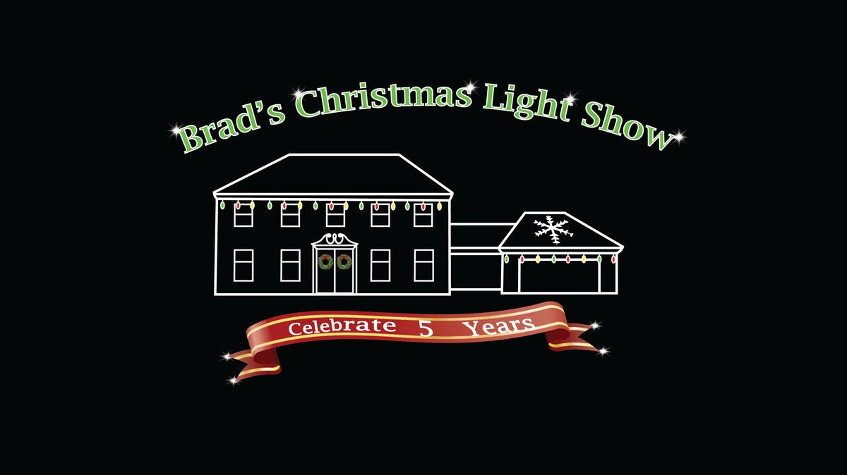 Brad's Christmas Light Show