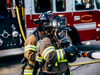Gianna Brant says volunteer firefighting has given her skills that help her in her latest role: Motherhood. 