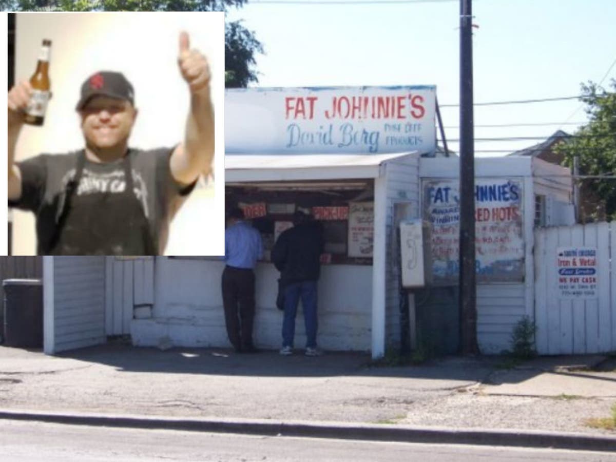 Teddy Pawlikowski, a legend at Fat Johnnie's Red Hots. 