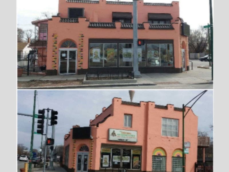 The orange look of the Original Rainbow Cone is expected to fade to pink over time.