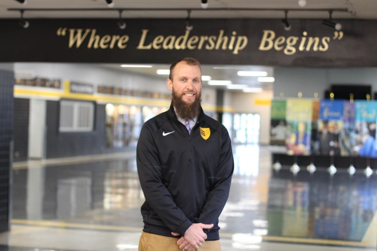 Adam Nissen will be the next St. Laurence High School head football coach.
