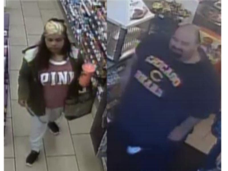 Two people are sought in a reported attempted kidnapping at the 7-Eleven in Beverly.