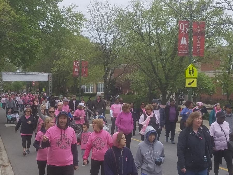 More than 14,000 people were in the 2019 Beverly Breast Cancer Walk.