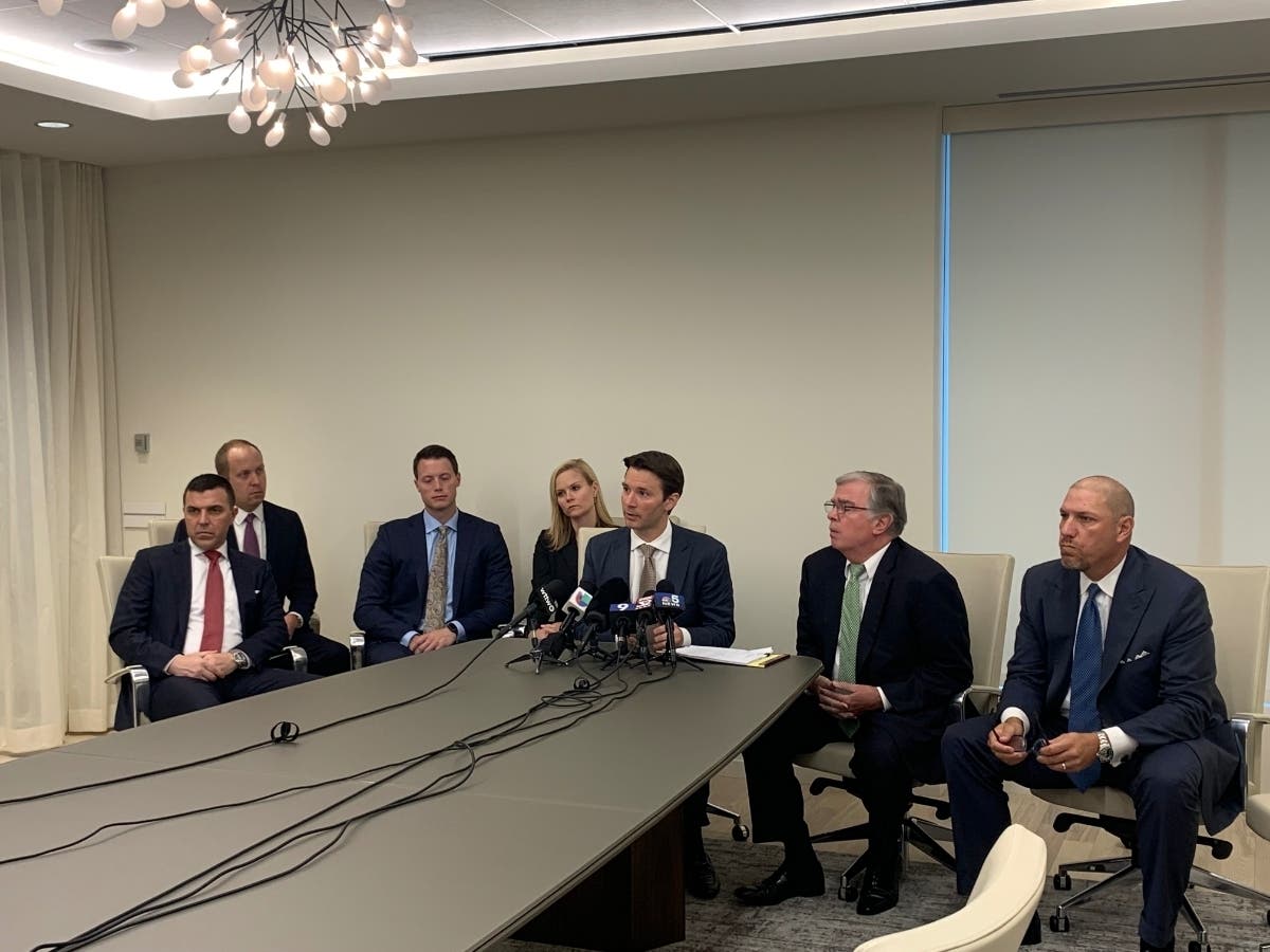 Attorneys representing cancer victims speak out against the Sterigenics reopening.