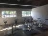 A workout room. 