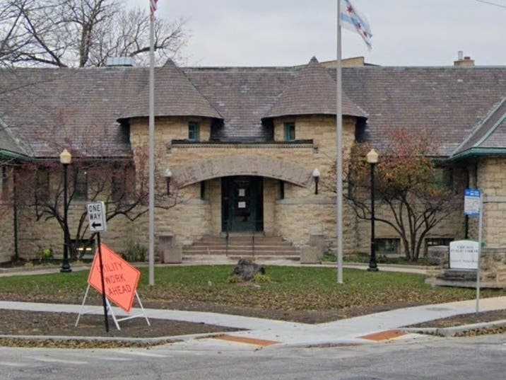The Walker branch of the Chicago Public Library at 11071 S. Hoyne Ave. in Morgan Park. 