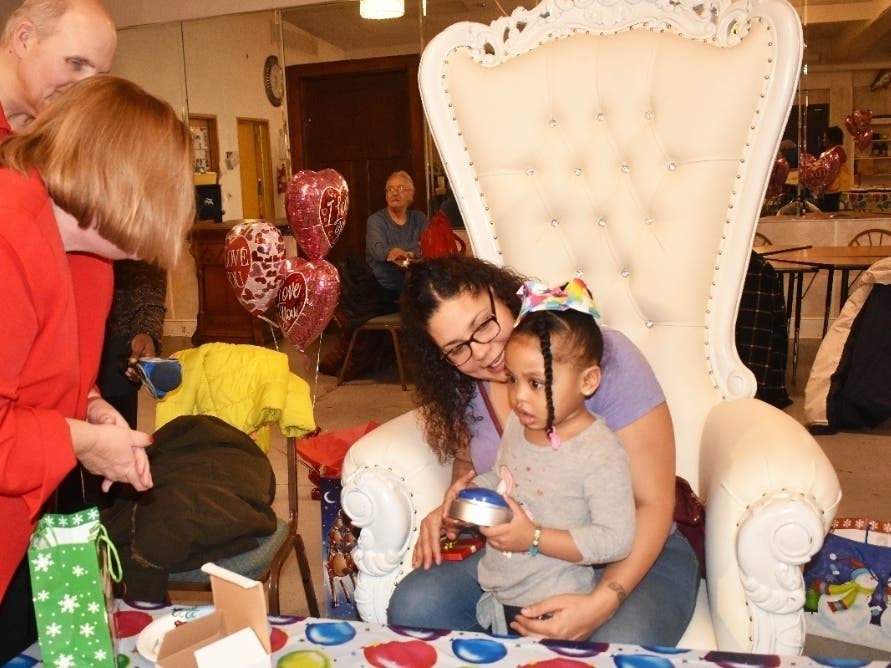 Jojo's return to school at CMT Teach Me Academy was celebrated on Tuesday. 