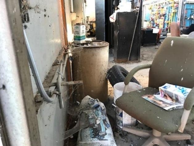 A look inside the power plant building at the Tinley Park Mental Health Center property. 