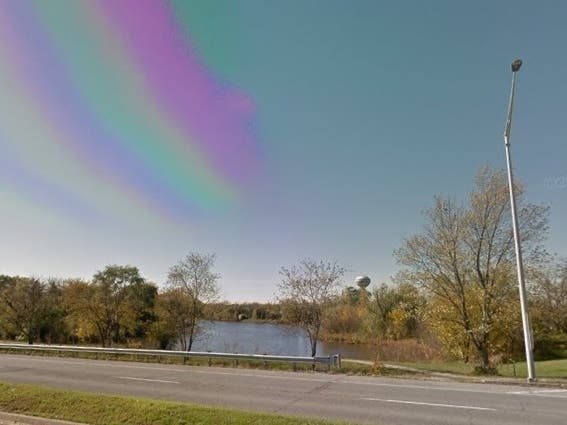 Lake George, near the corner of Cicero Avenue and Sauk Trail in Richton Park.