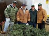 Civic Club volunteers ready for the weekends sales 