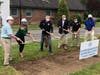 Ronald Devine, Jr., Board Pres., BBP Library; Kristi Reynolds, Office of St. Sen. Monica Martinez; Neil Foley, Councilman, Brookhaven; Anthony Piccirillo, Suffolk County Leg., Edward Romaine, Supervisor, Brookhaven; Michael Firestone, Dir., BBP Library.
