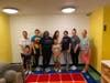 Volunteers and staff during remodel